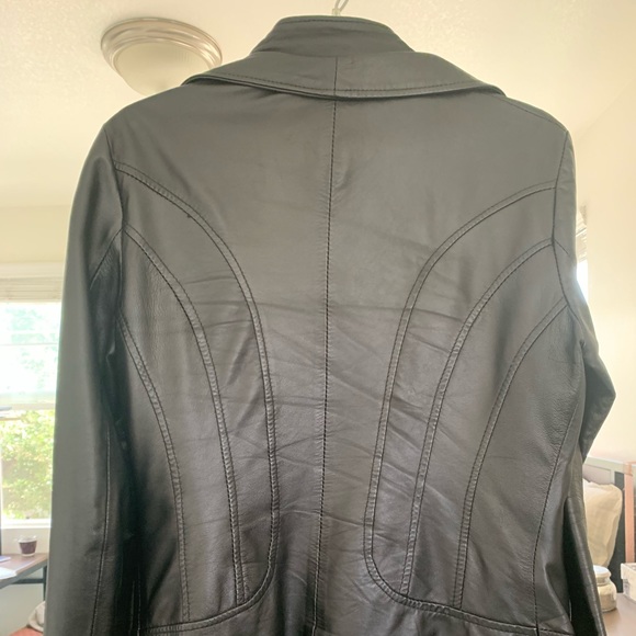 Italian leather jacket - Picture 3 of 4